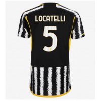 Dres Juventus Manuel Locatelli #5 Domaci za Žensko 2023-24 Kratak Rukav